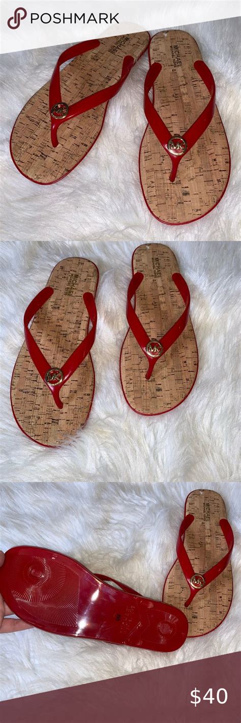 michael kors jet set jelly sandals